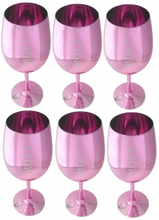 Rose champagneglazen
