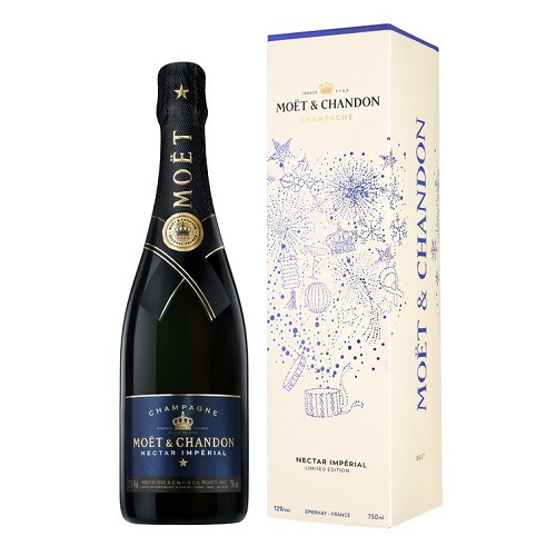 Moet & Chandon Nectar Imperial champagne geschenkverpakking