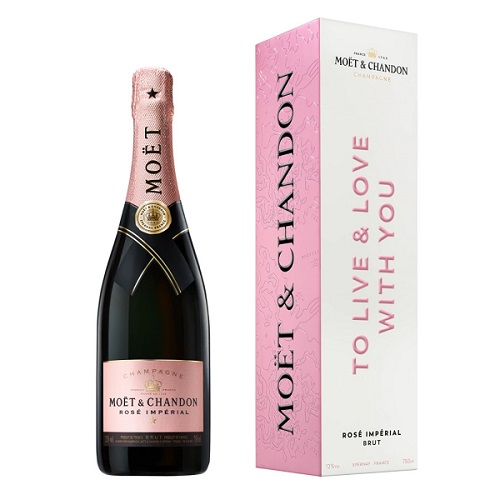 Moet & Chandon Rose To Live & Love With You