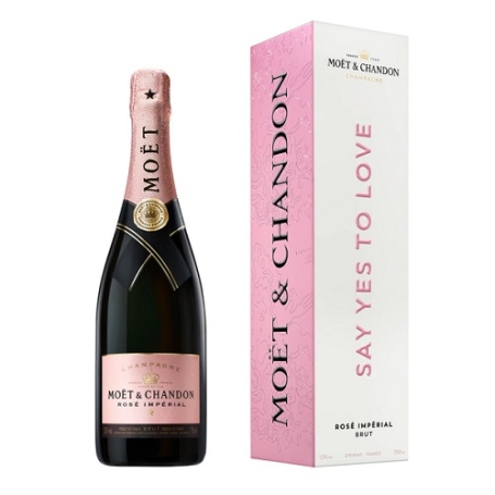 Moet & Chandon Rose Say Yes To Love