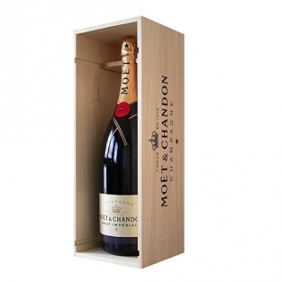 Moet & Chandon Brut Imperial Magnum in houten kist